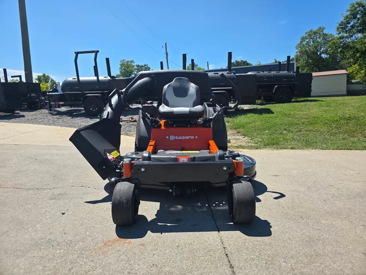 Husqvarna Z254F Special Edition Zero Turn Mower 23HP KAW with 591111401 Triple Bagger
