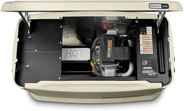 Generac Guardian 22kW Standby Generator 200A Switch 7043