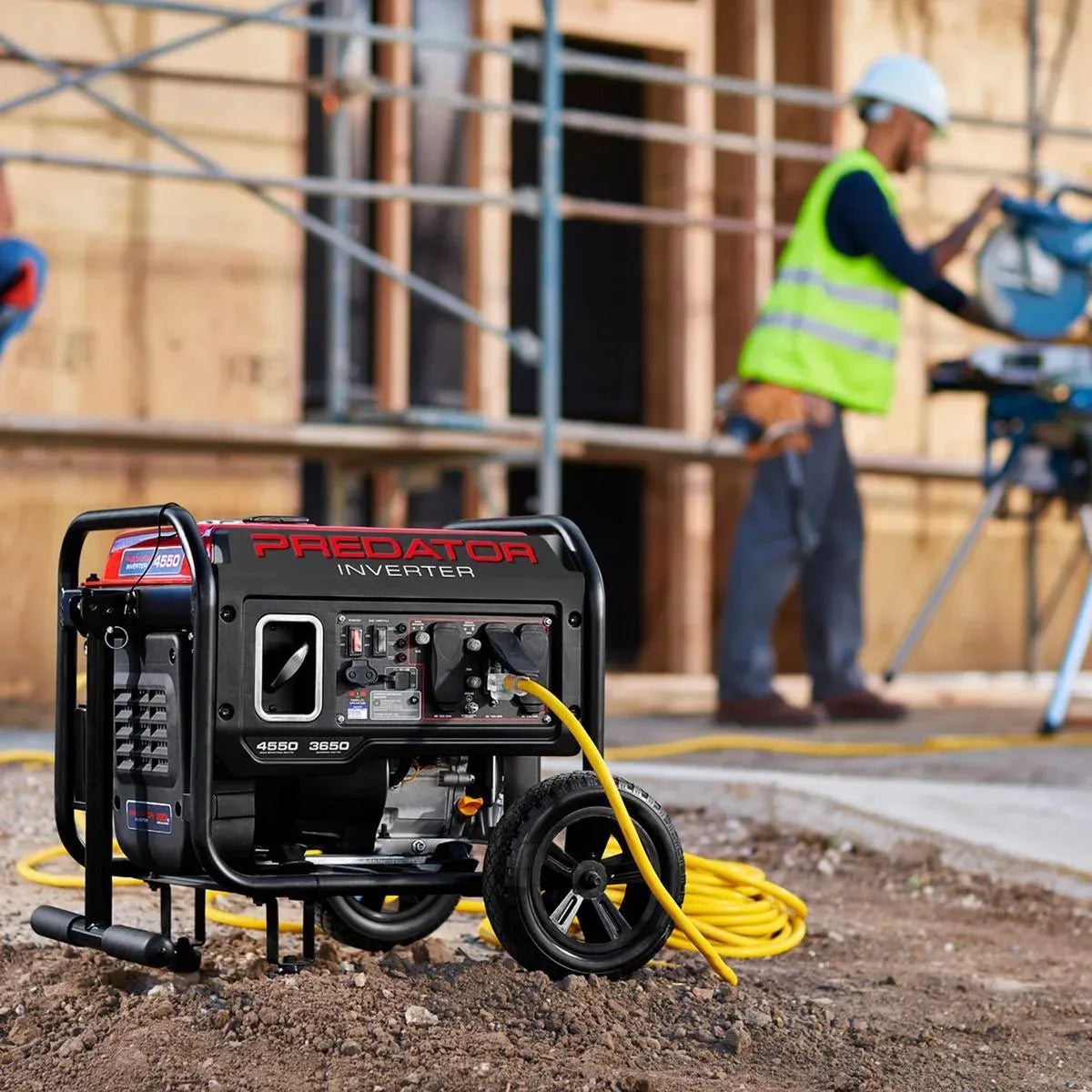 Predator 4550 Watt Open-Frame Inverter Generator With Co Secure Technology