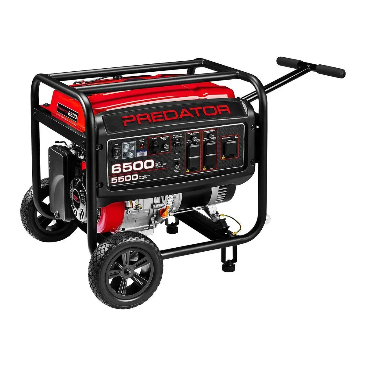 Predator 6500 Watt Gas-Powered Portable Generator With Co Secure Technology