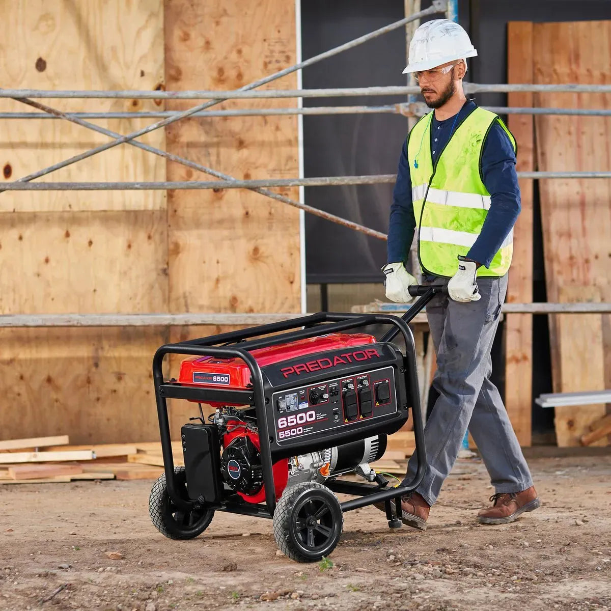 Predator 6500 Watt Gas-Powered Portable Generator With Co Secure Technology