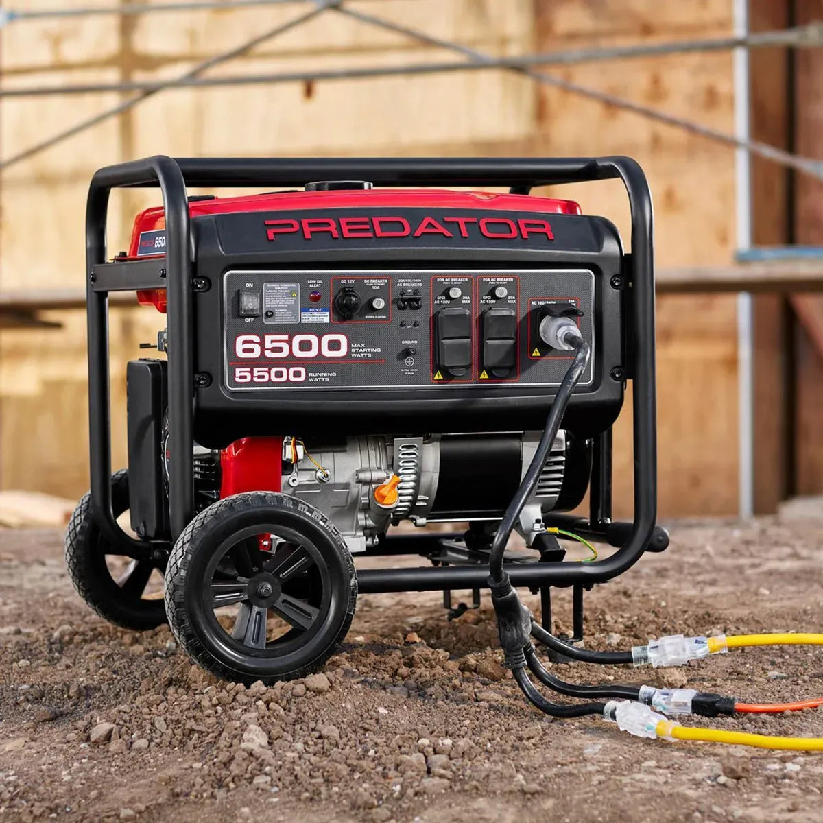 Predator 6500 Watt Gas-Powered Portable Generator With Co Secure Technology
