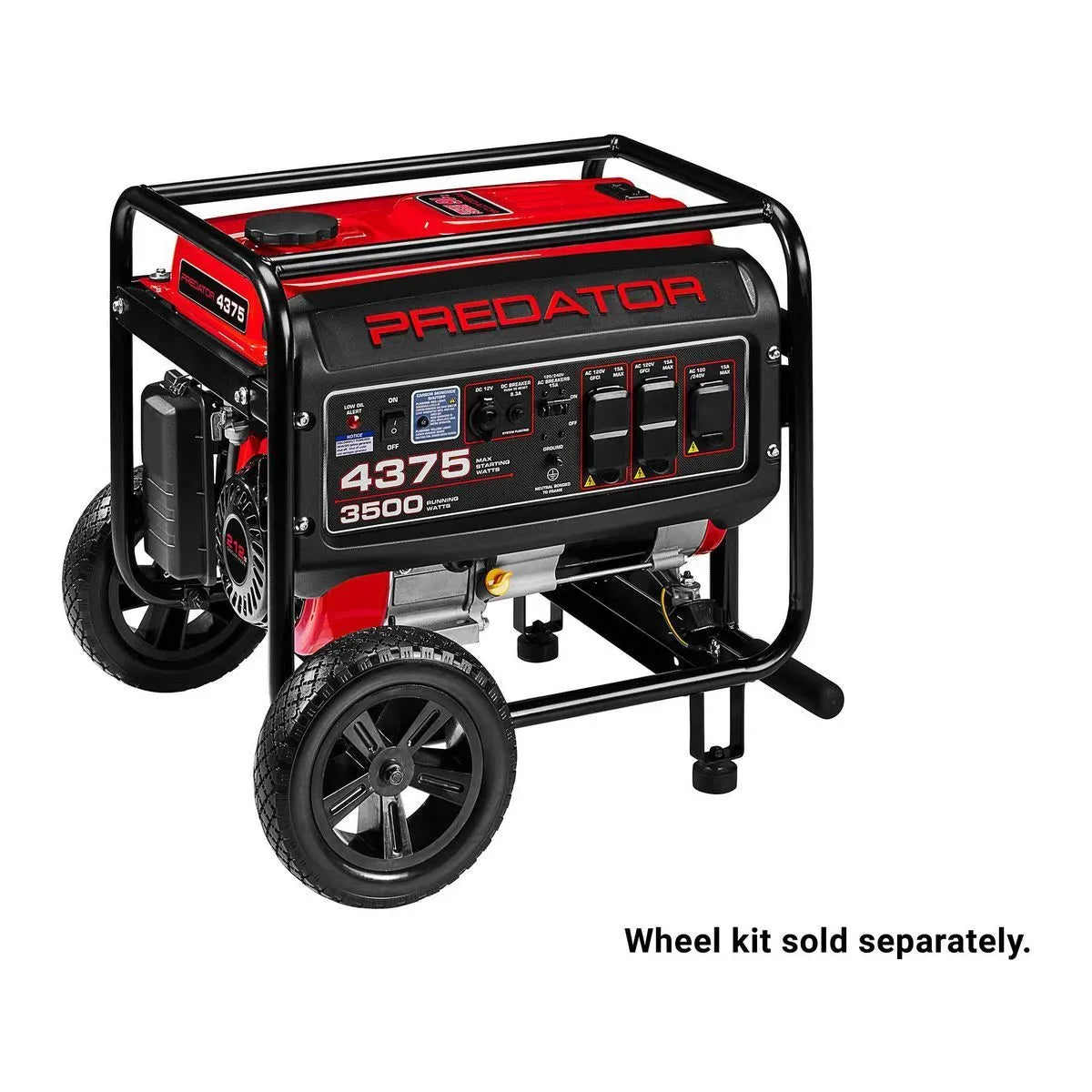 Predator 4375 Watt Gas-Powered Portable Generator With Co Secure Technology