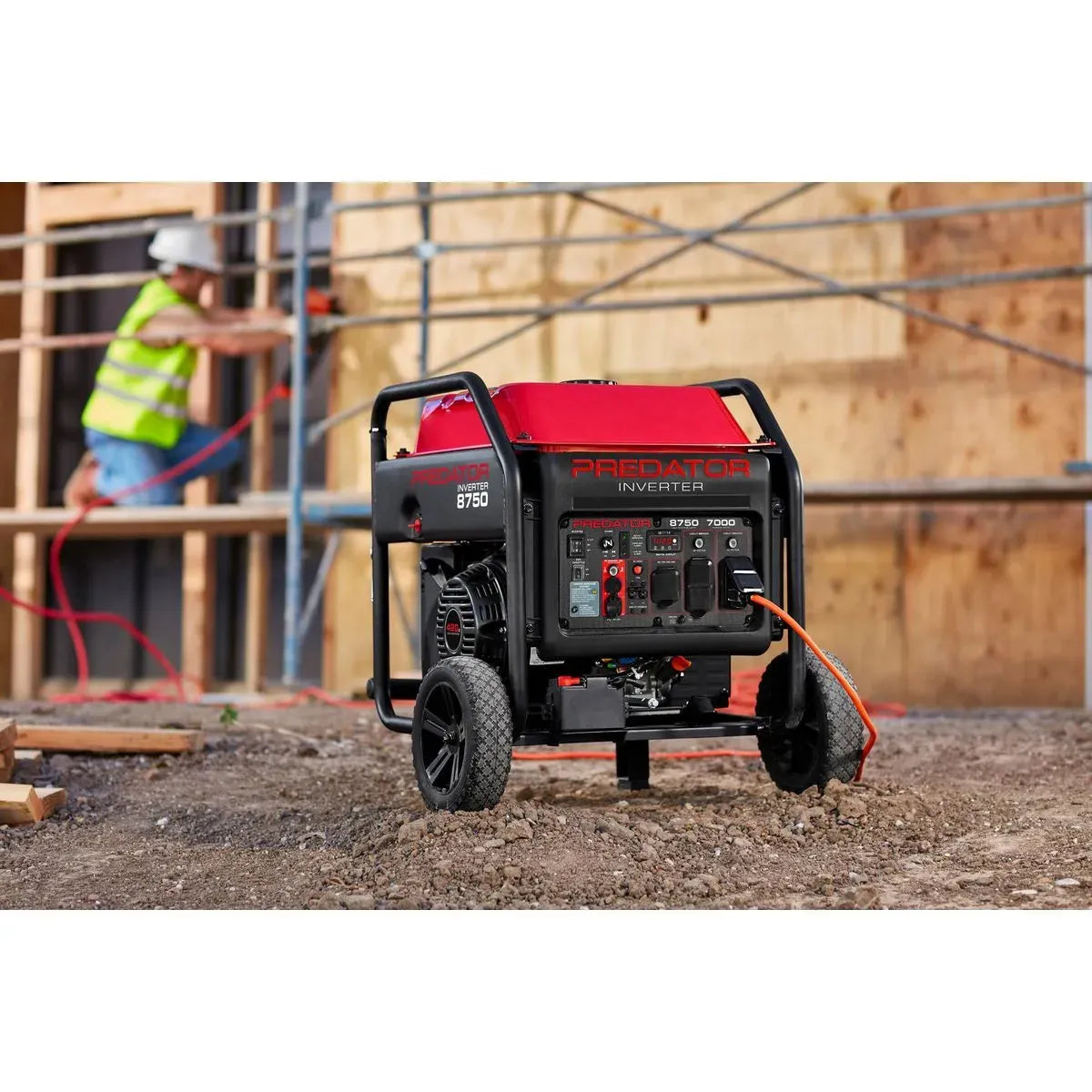 Predator 8750 Watt Open-Frame Inverter Generator With Co Secure Technology