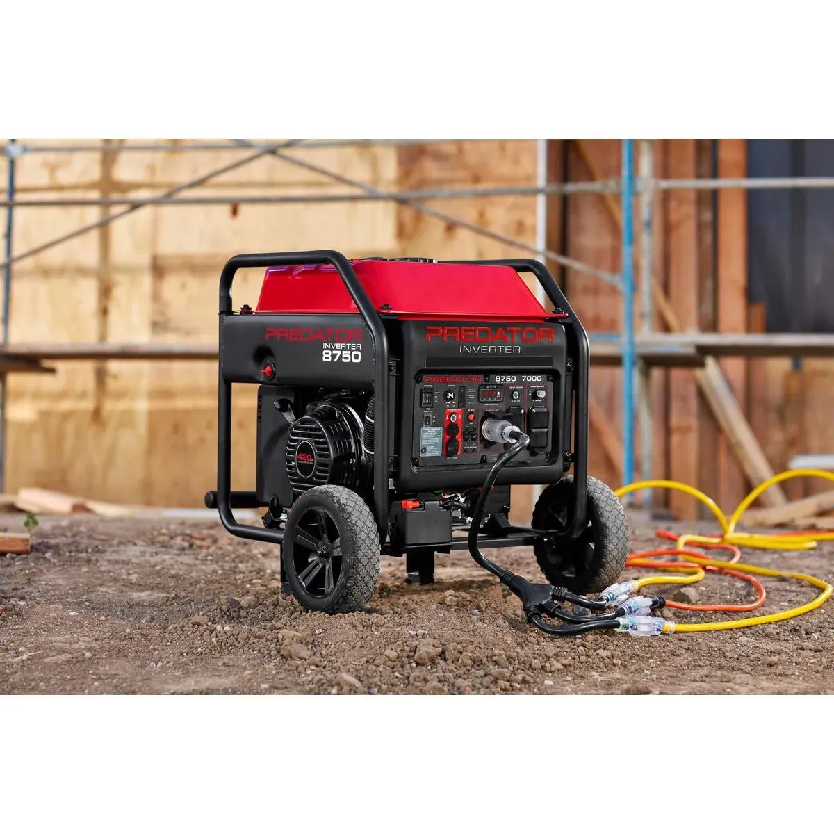 Predator 8750 Watt Open-Frame Inverter Generator With Co Secure Technology