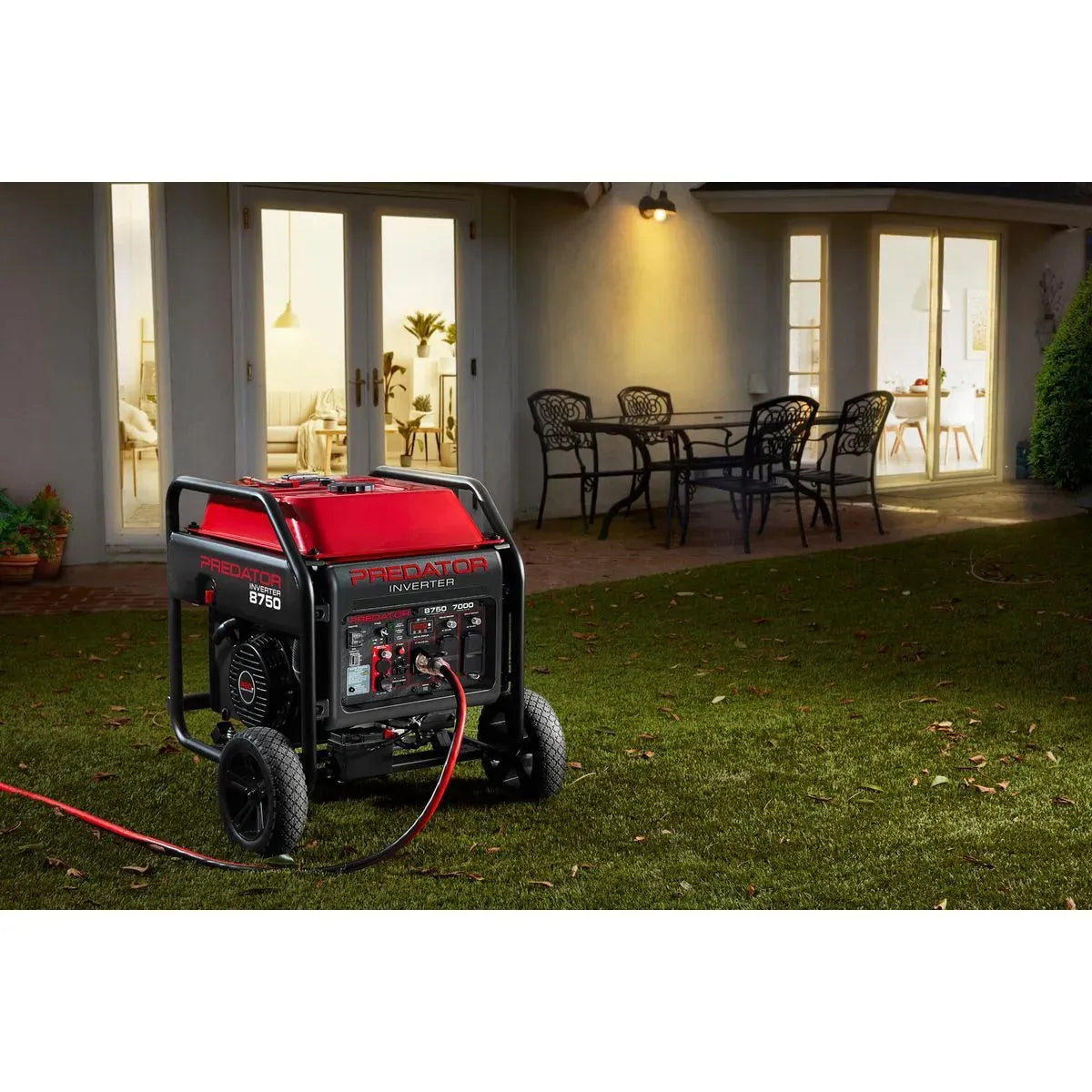 Predator 8750 Watt Open-Frame Inverter Generator With Co Secure Technology