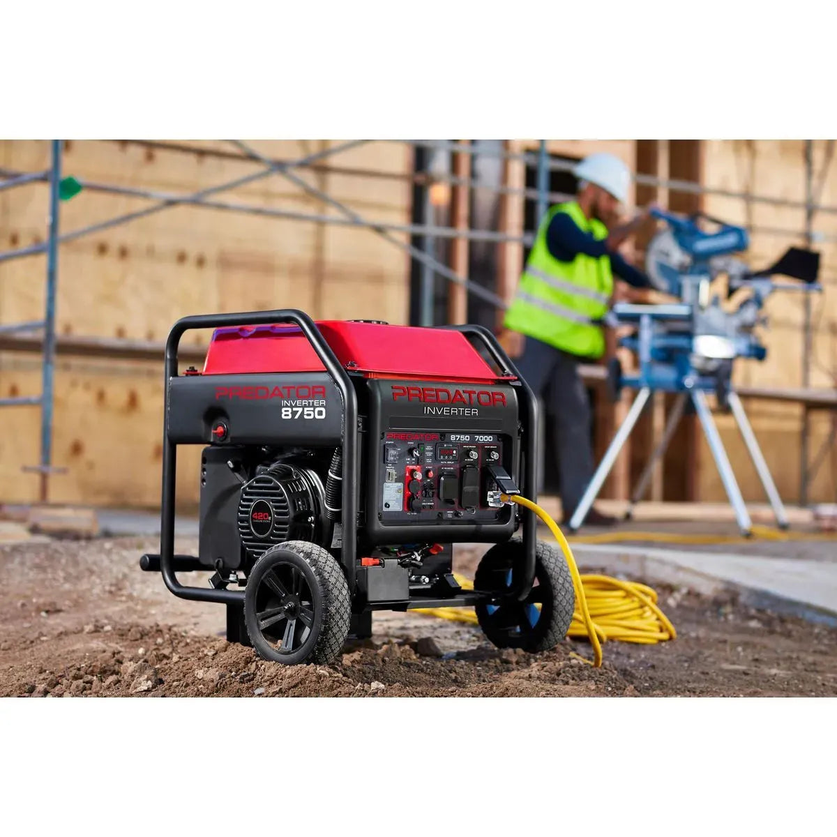Predator 8750 Watt Open-Frame Inverter Generator With Co Secure Technology
