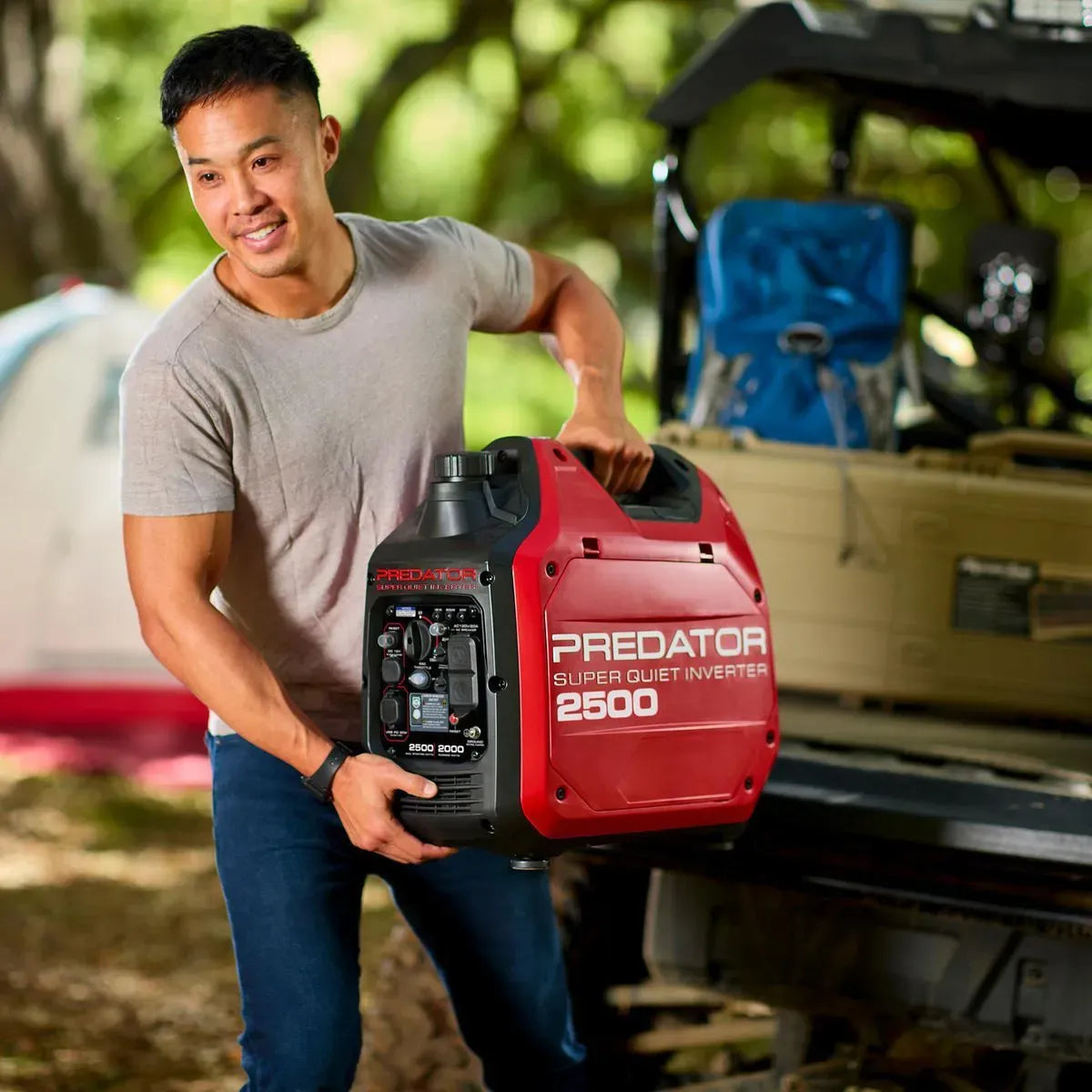 Predator 2500 Watt Super Quiet Inverter Generator With Co Secure Technology