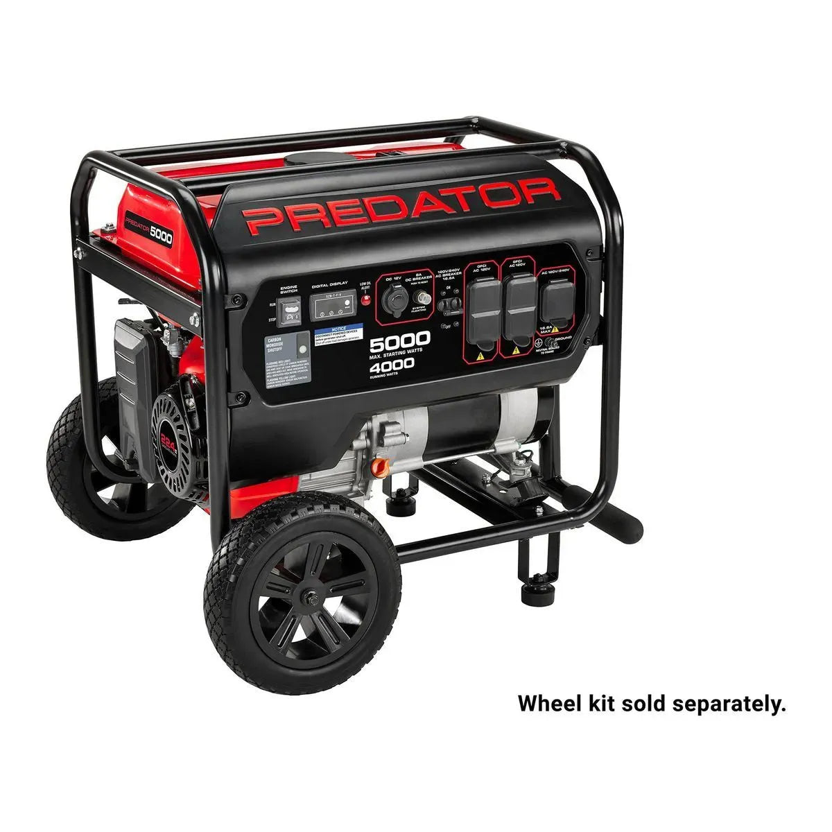 Predator 5000 Watt Gas-Powered Portable Generator With Co Secure Technology