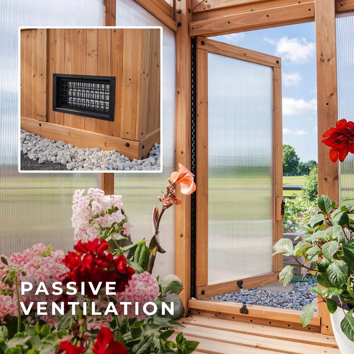 Backyard Discovery 13×11 Bellerose XL Greenhouse