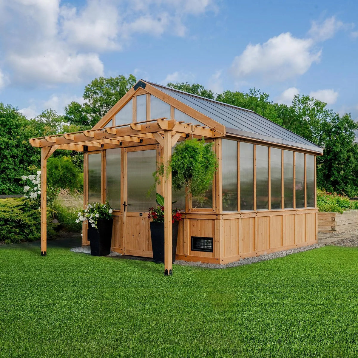 Backyard Discovery 13×11 Bellerose XL Greenhouse