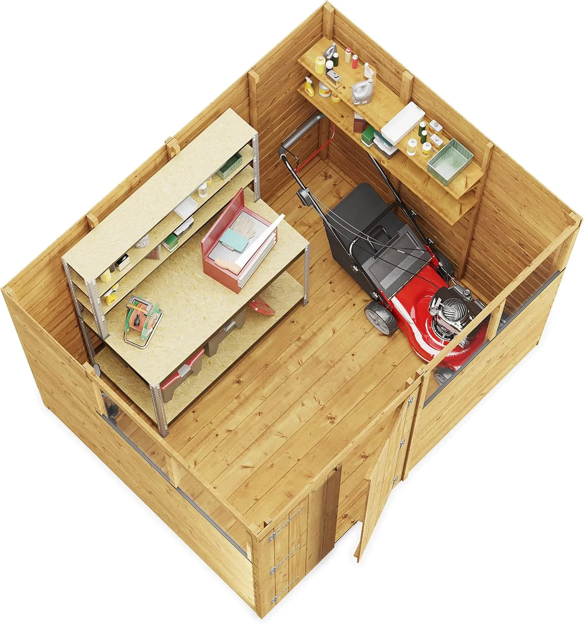 BillyOh Switch Tongue and Groove Pent Shed