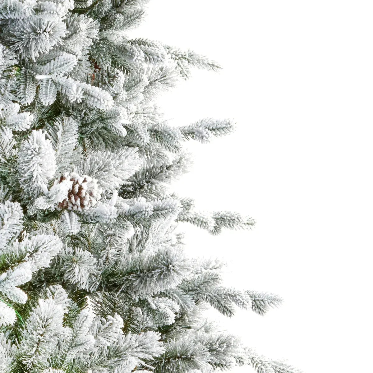 7.5ft Snowy Dorchester Real Feel Artificial Christmas Tree