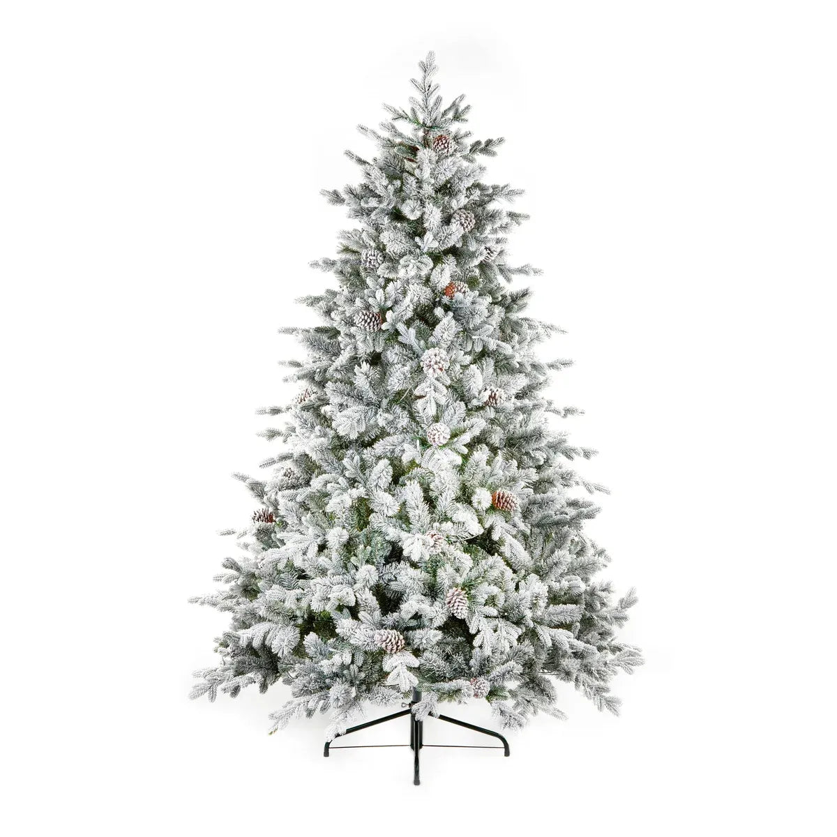 7.5ft Snowy Dorchester Real Feel Artificial Christmas Tree