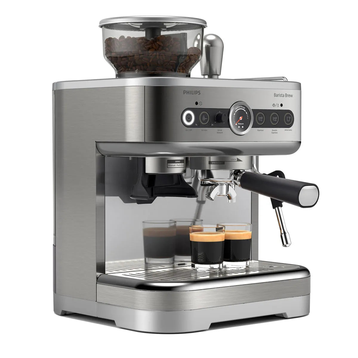 Philips Barista Brew Semi-Automatic Espresso Machine