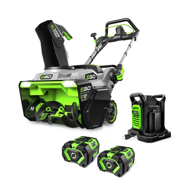 EGO POWER+ Snow Blower 21″ Auger-Propelled with Two 7.5Ah Batteries