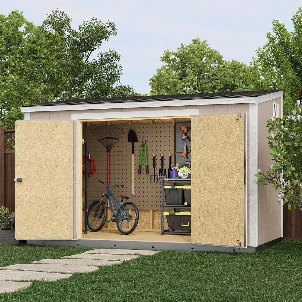 Tuff Shed Tahoe Series Skyline Installed Storage Shed 6 ft. x 12 ft. x 8 ft. 3 in. L2