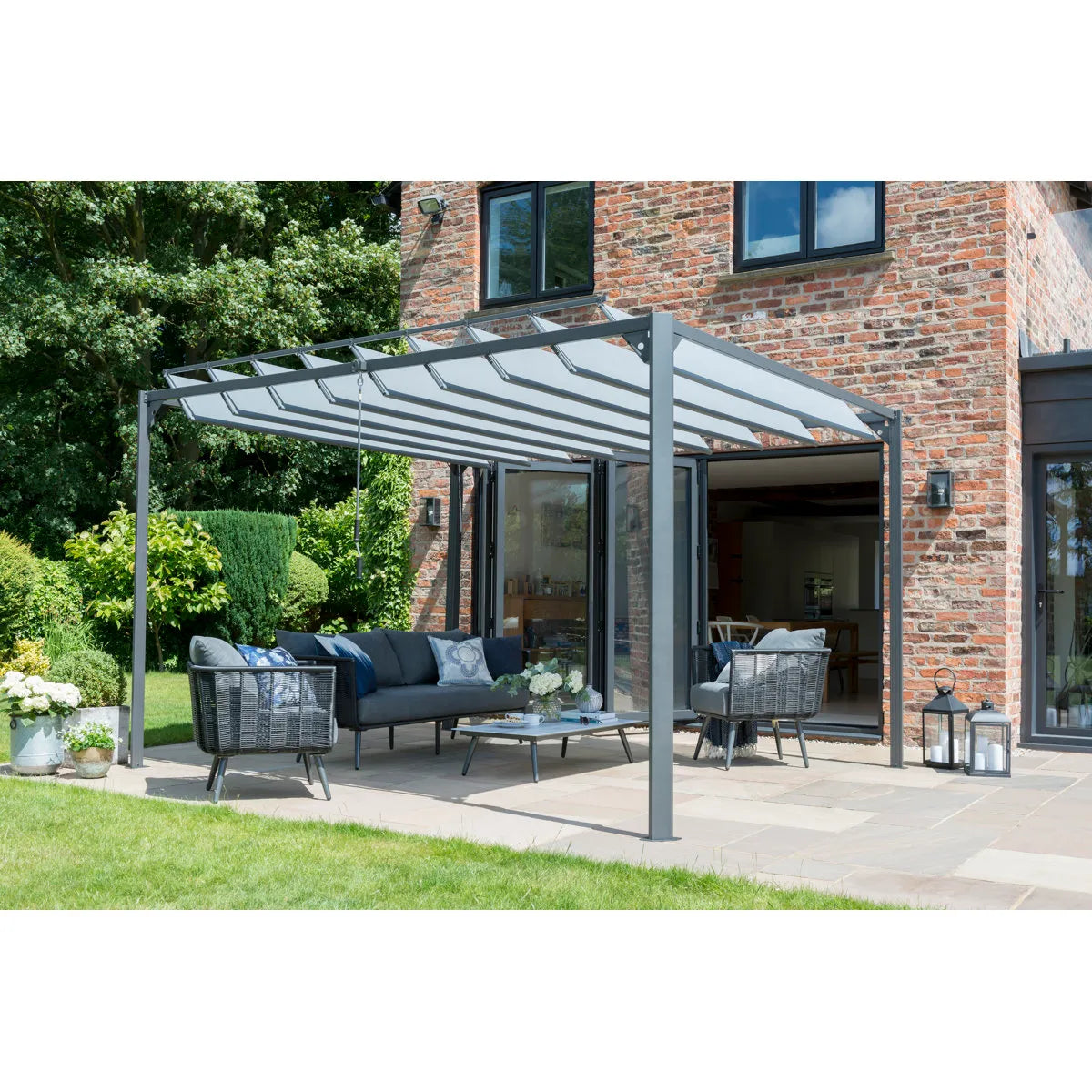 Delrick Pandora Leaf Gazebo 3 x 3.6m