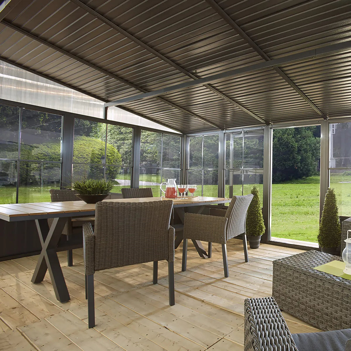 Sojag Charleston Conservatory 3m x 3m