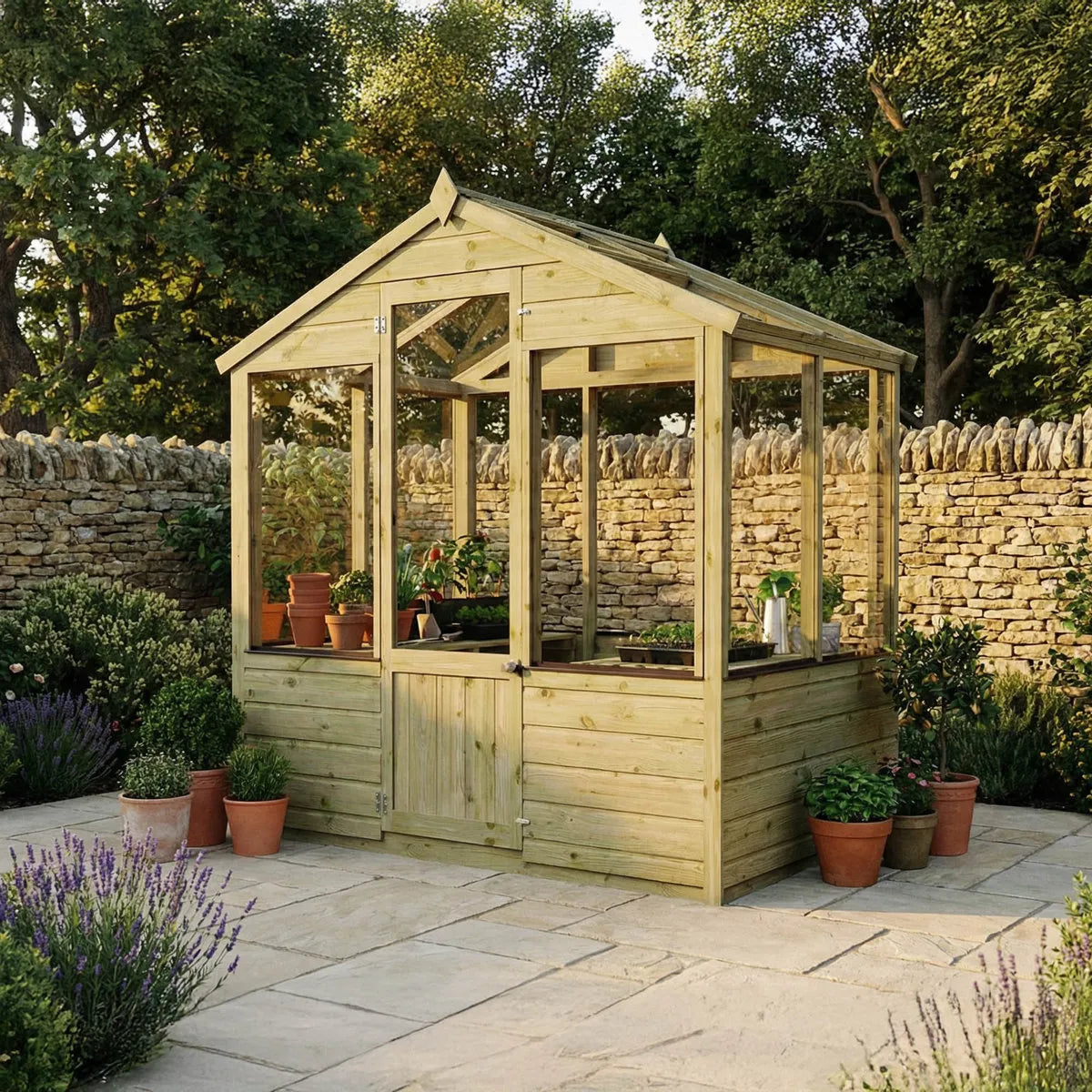 4 x 6ft Traditional Greenhouse