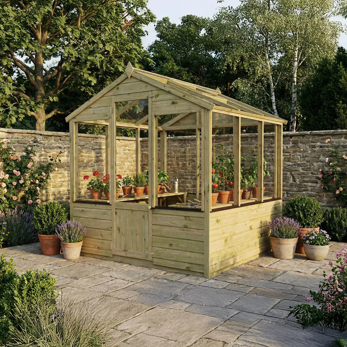 6 x 6ft Traditional Greenhouse