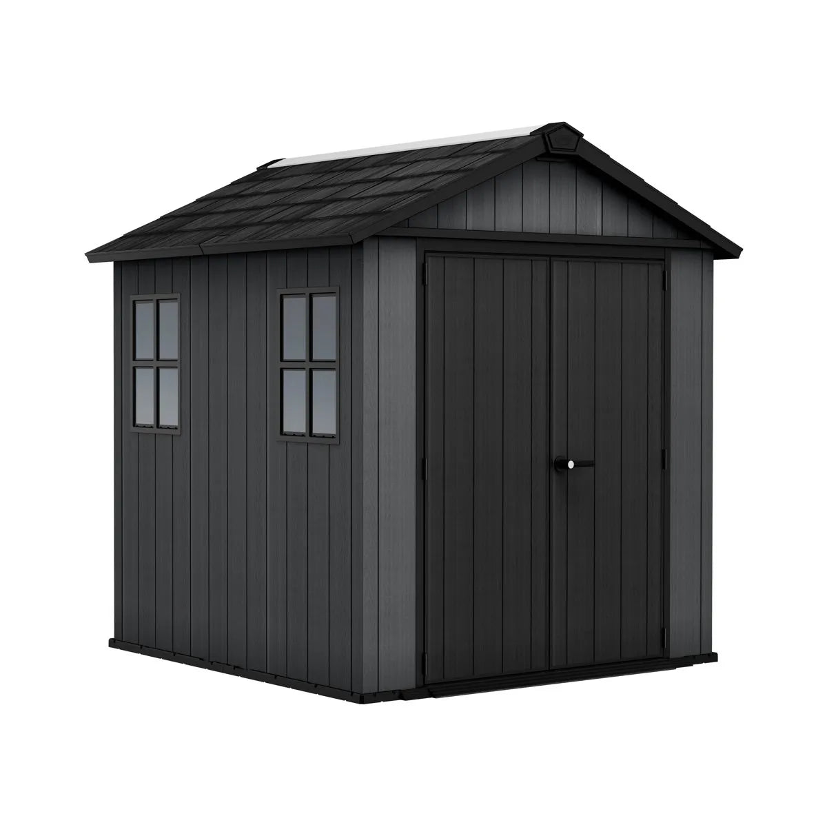 Keter Newton 7 ft. W x 7 ft. D Apex Outdoor Garden Shed