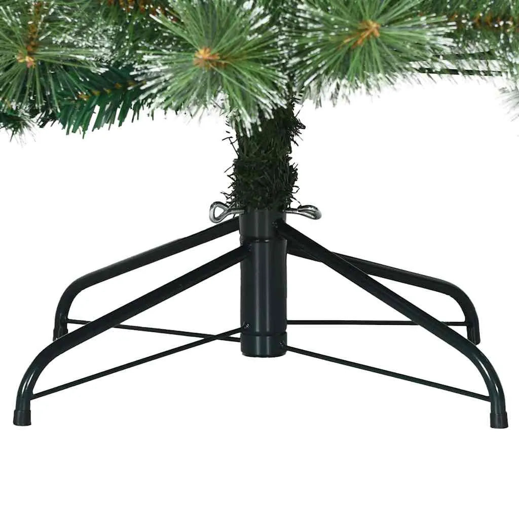 Artificial Christmas Tree with 300 LEDs Green PE, Size 7.87 ft