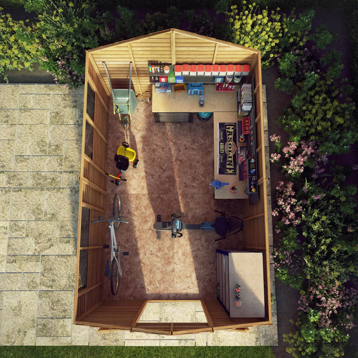 Mercia 12 x 8ft Overlap Apex Shed