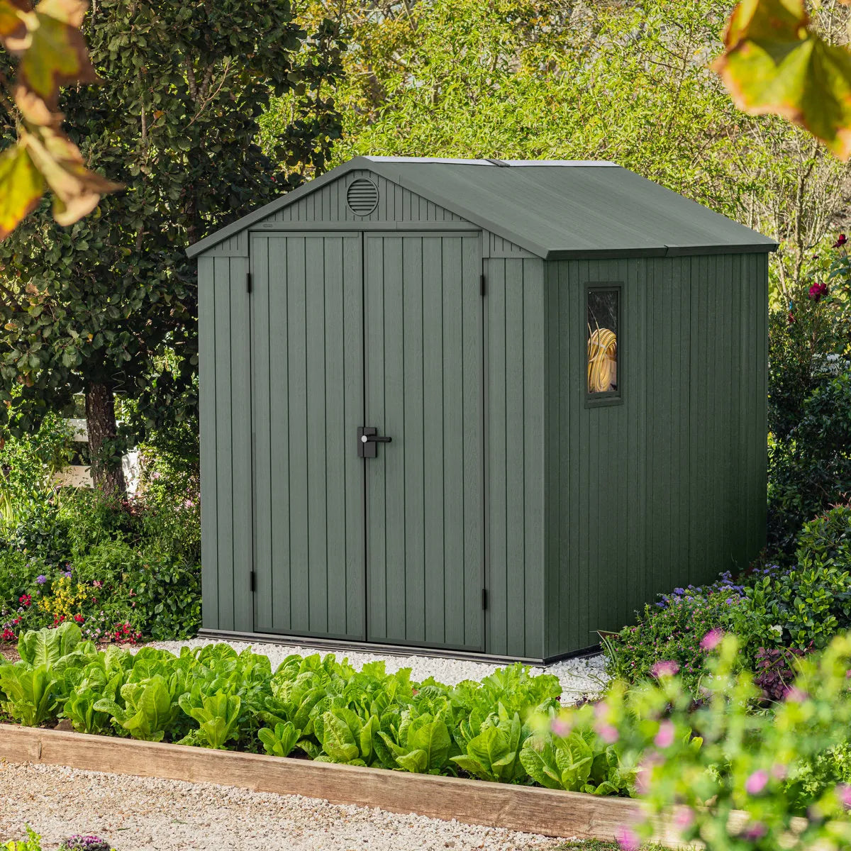 Darwin 6 ft. W x 8 ft. D Apex Outdoor Garden Shed