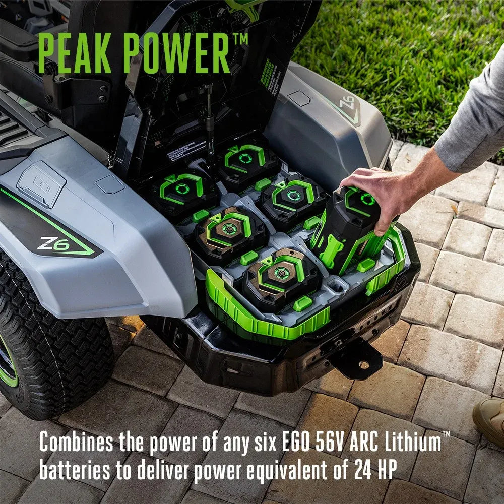 EGO POWER+ 42″ Z6 Zero Turn Riding Lawn Mower zt4215s