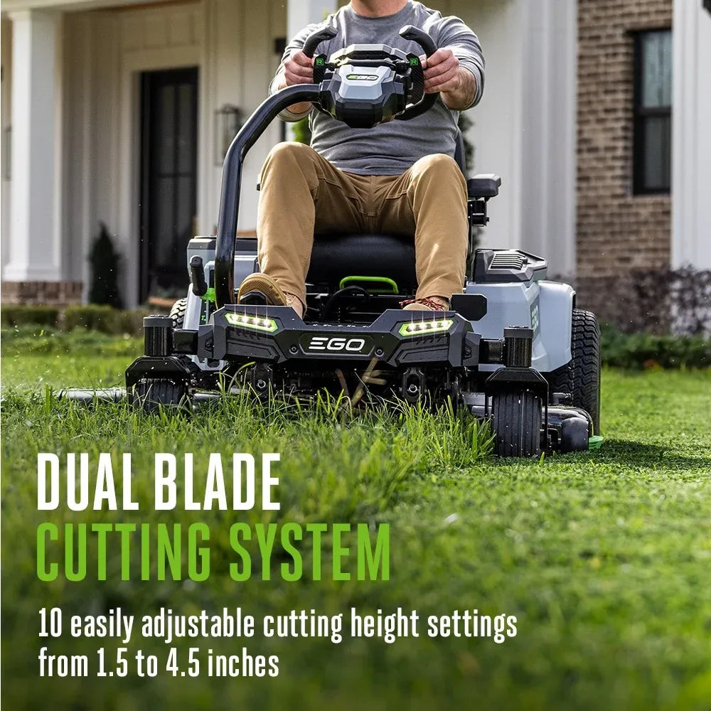 EGO POWER+ 42″ Z6 Zero Turn Riding Lawn Mower zt4215s