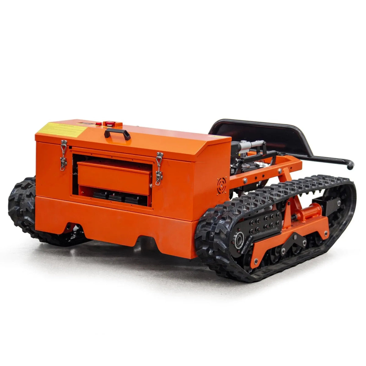 Deepkron 800mm Remote Control Brushless 608cc Gas Robot Lawn Mower Tank Tracks 50 Slope