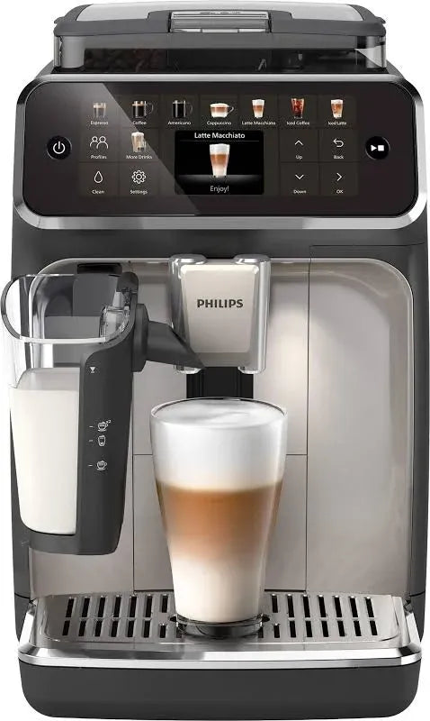 Philips 5500 Series Fully Automatic Espresso Machine with LatteGo