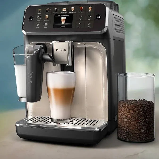 Philips 5500 Series Fully Automatic Espresso Machine with LatteGo