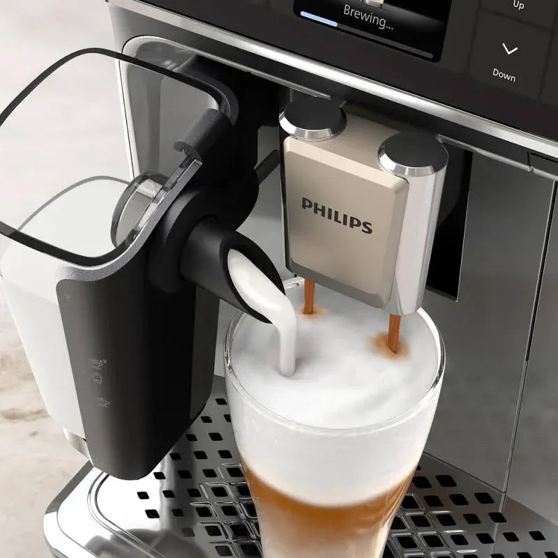 Philips 5500 Series Fully Automatic Espresso Machine with LatteGo