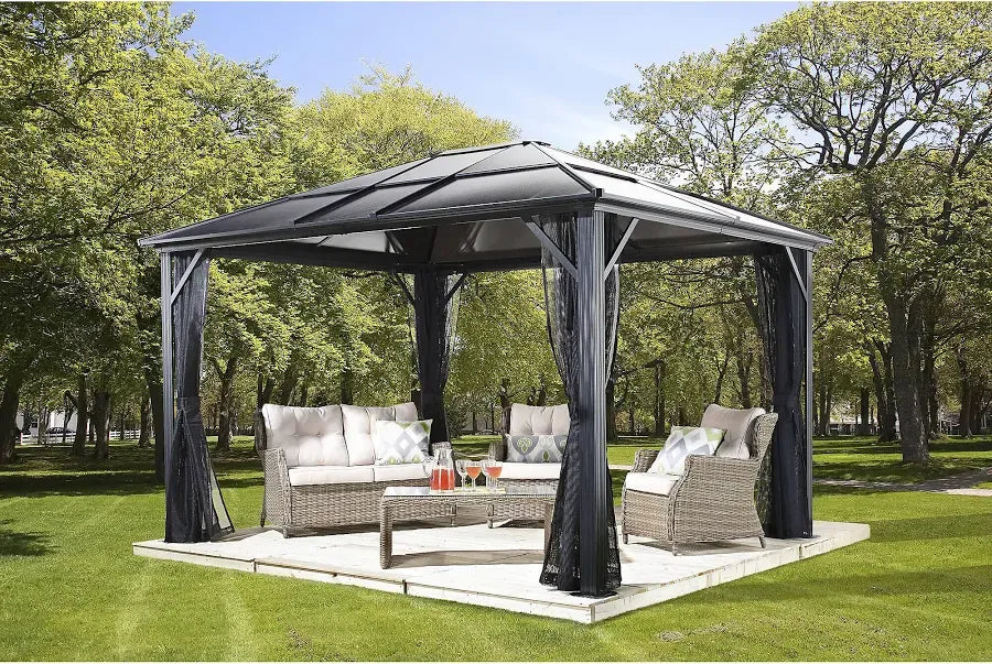 Sojag Meridien Gazebo 3.7m x 4.9m
