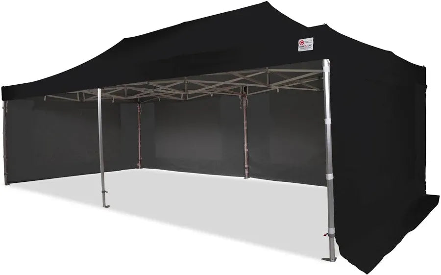 8m x 4m Heavy-Duty Gazebo with Sidewalls, Canopro Elite Pop-Up Gazebo