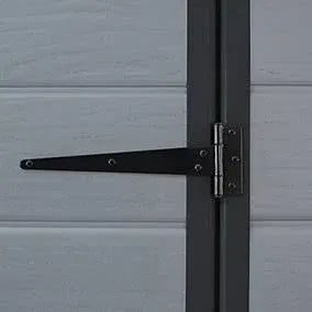 Klikstrom Senner 6×4 ft Pent Grey Shed With Floor & 1 Window