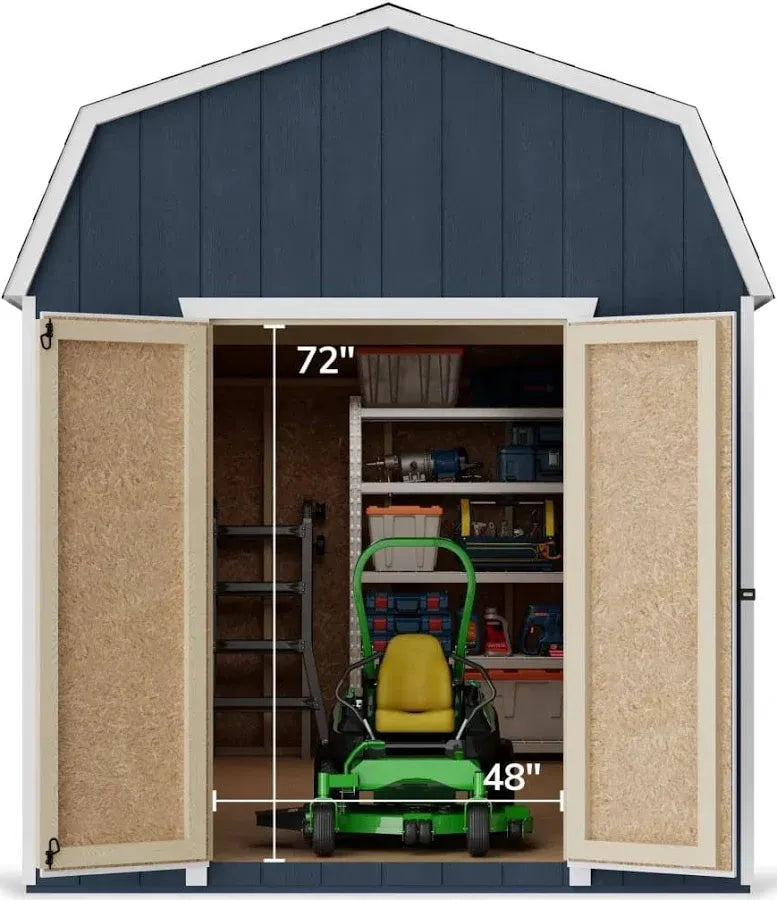 Little Cottage Co Value Gambrel 6′ Barn Shed