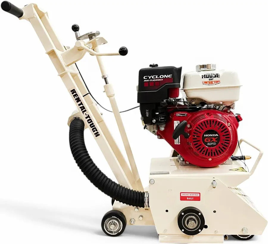 Edco 8 in. Walk Behind Crete Planer/Scarifier with Honda 9 HP Gas Engine
