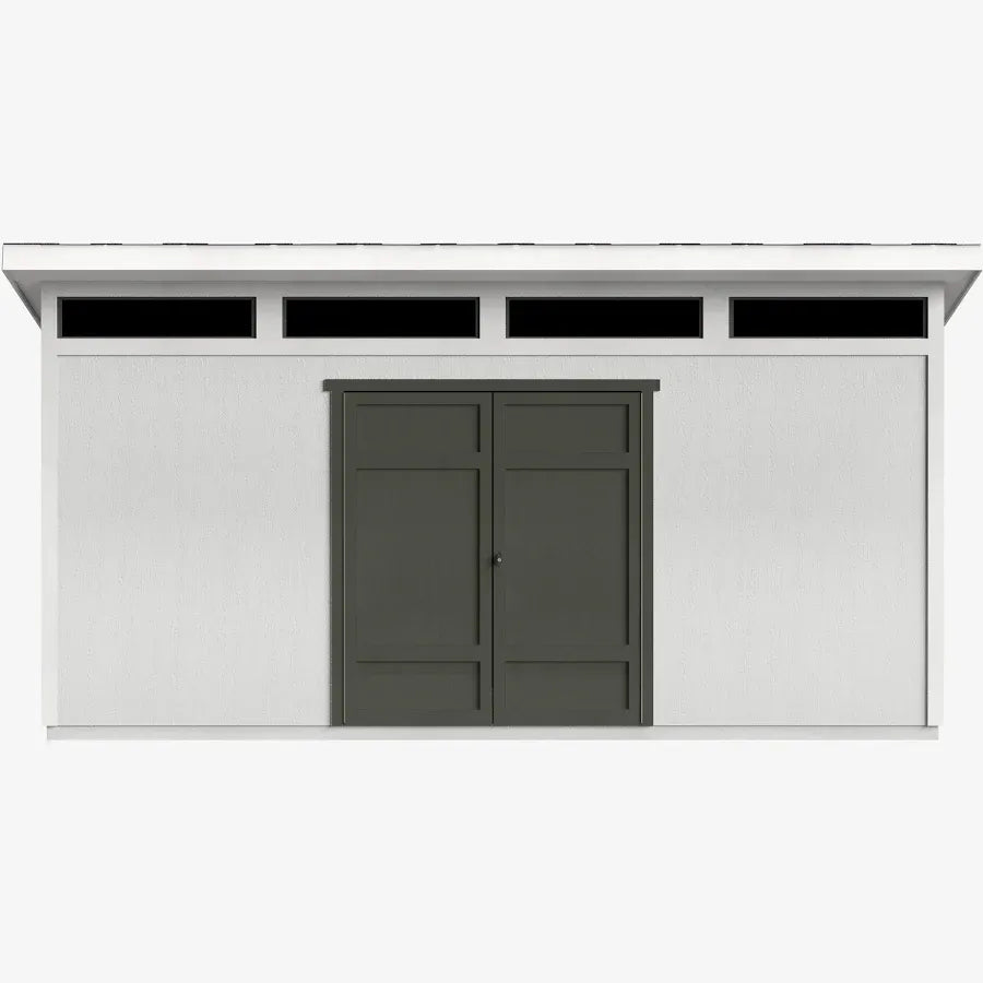 Brighton Wood Storage Shed Size – 16 x 8