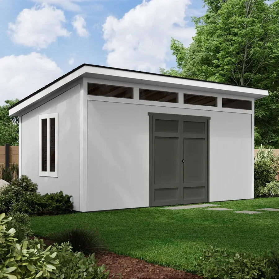 Brighton Wood Storage Shed Size – 16 x 8