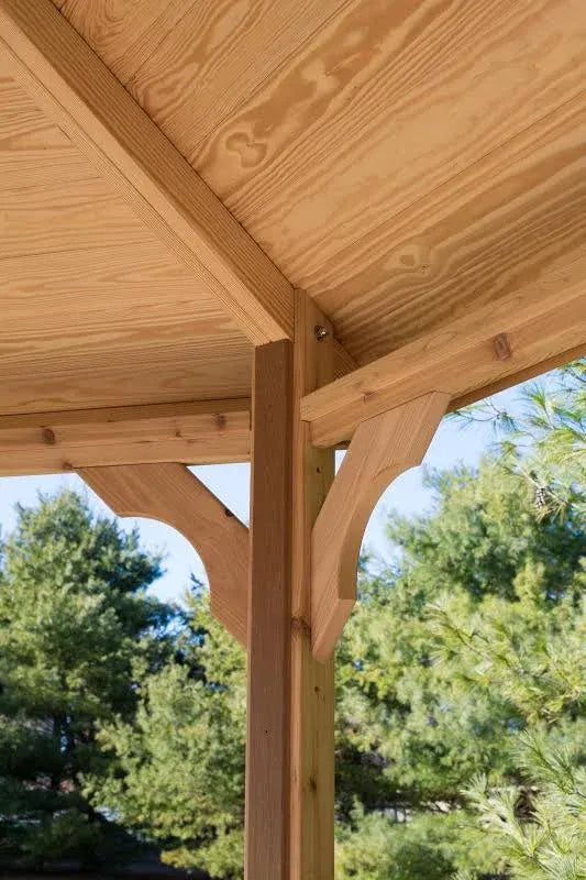 YardCraft 12 ft. Cedar Octagon Gazebo