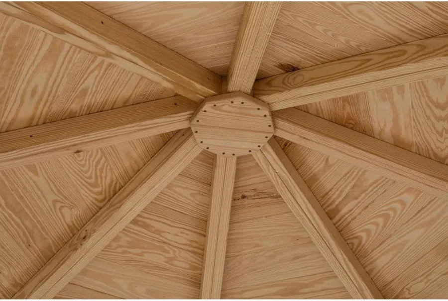 YardCraft 12 ft. Cedar Octagon Gazebo