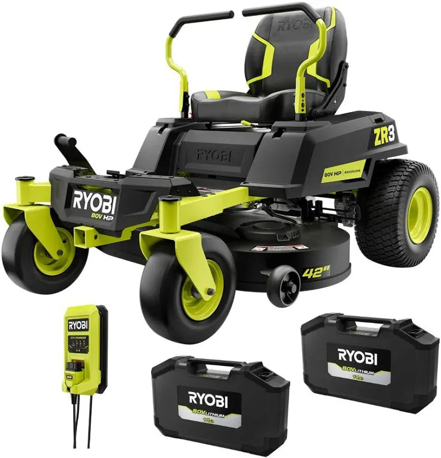 ZR3 80V HP Brushless 42″ Zero Turn Riding Mower Kit