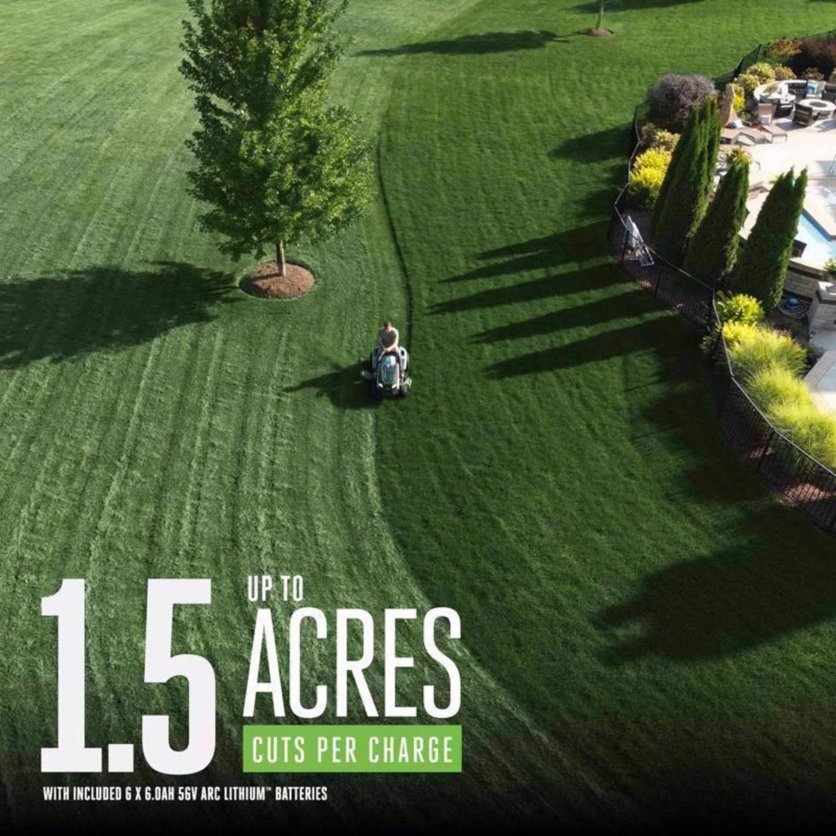 EGO POWER+ T6 Lawn Tractor Kit tr4204