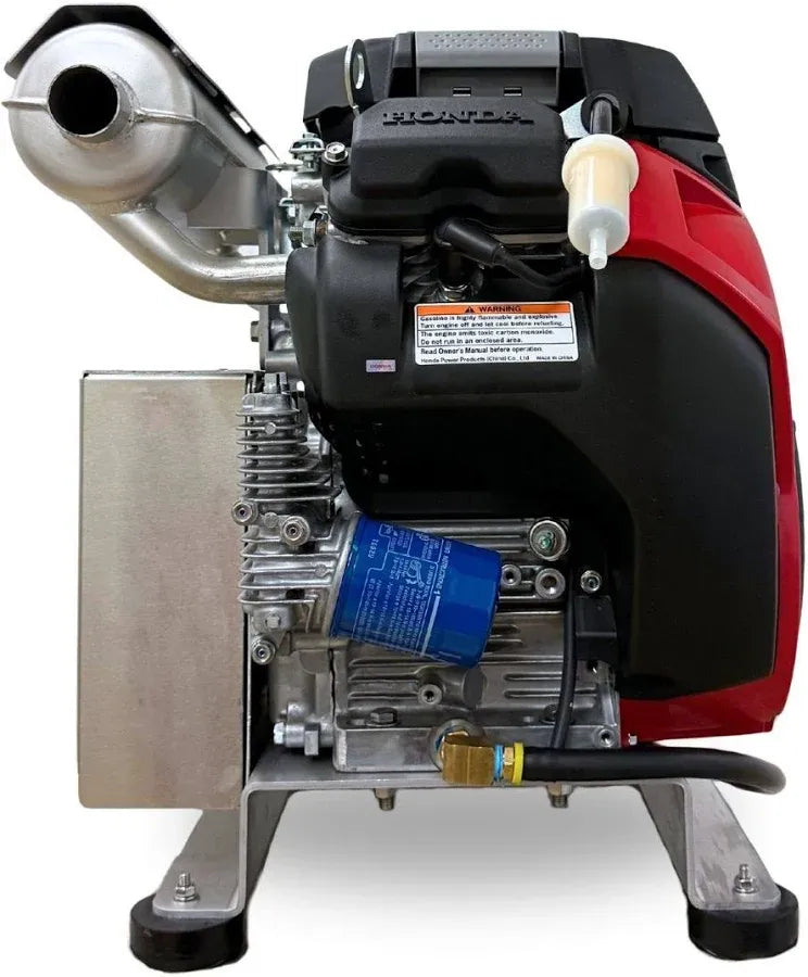 Stealth 8 GPM 4000 PSI Electric Start Belt Drive Pressure Washer (Gas – Cold Water) w/ Honda Engine and General Pump | Spraywell