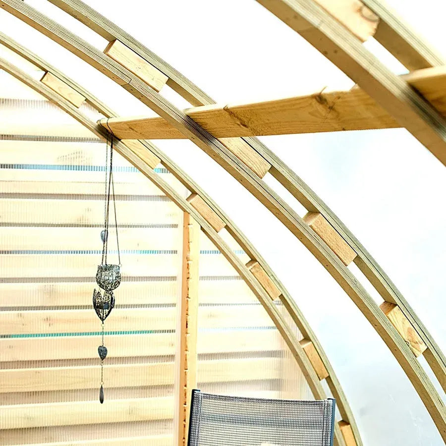Norhage Vegg 300 10×13 Wooden Lean-To Greenhouse