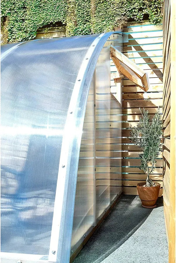 Norhage Vegg 300 10×13 Wooden Lean-To Greenhouse
