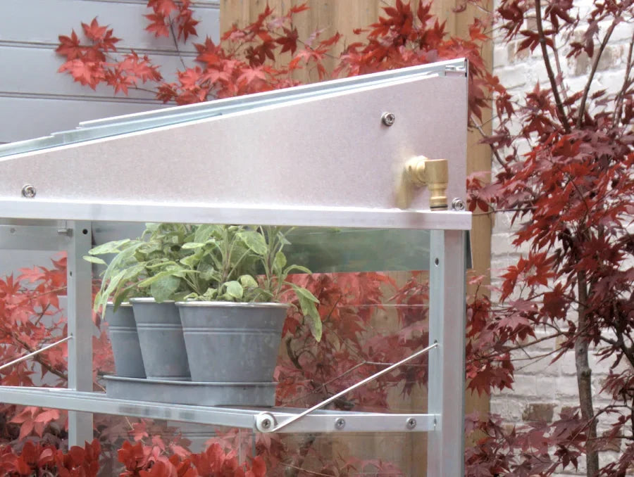City Max Growhouse (Colour Coating: Frame & Shelves Cotswold Green)